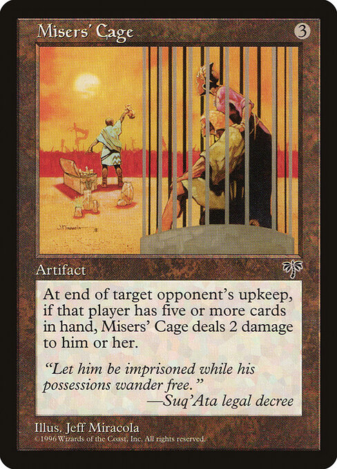 Misers' Cage (311) - Mirage - Game On