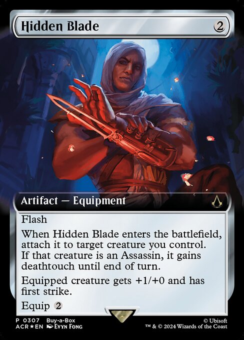 Hidden Blade (307) - EXTENDED ART (Foil) - Assassin's Creed - Game On