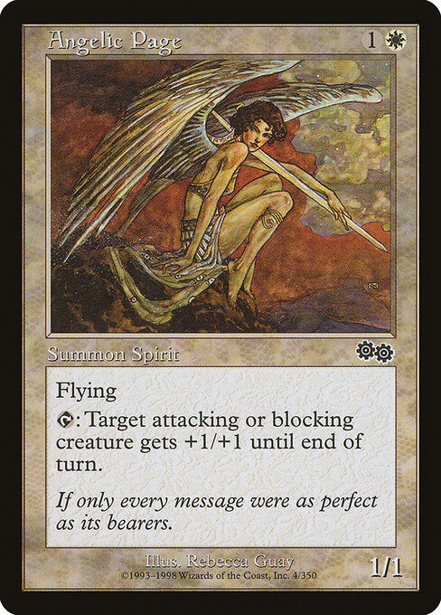 Angelic Page (4) - Urza's Saga - Game On