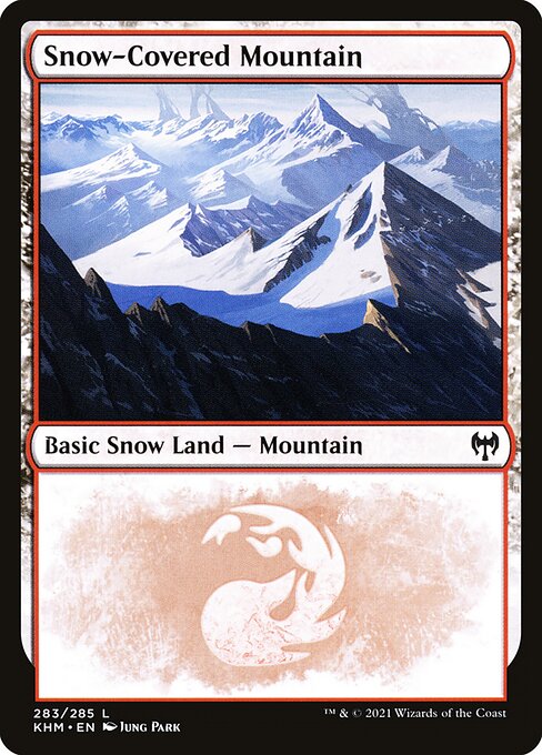 Snow-Covered Mountain (283) - Kaldheim - Game On