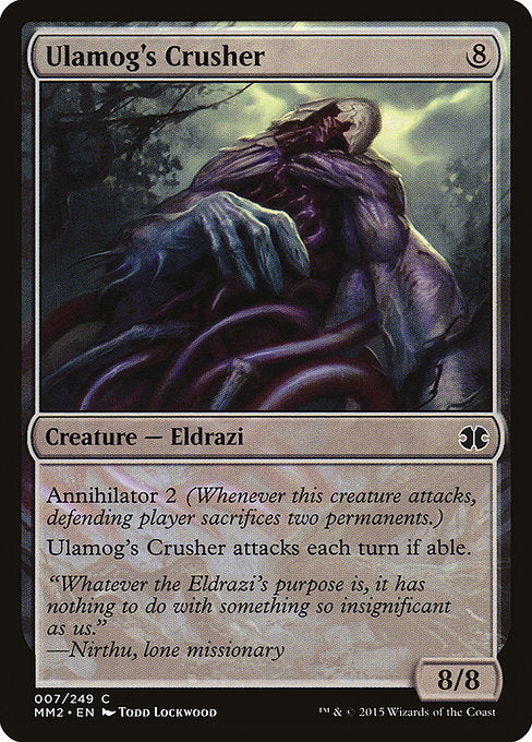 Ulamog's Crusher (7) - Modern Masters 2015 - Game On