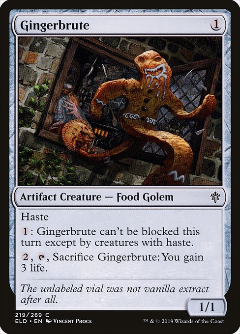 Gingerbrute (219) - Throne of Eldraine - Game On