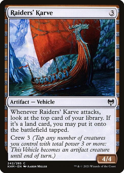Raiders' Karve (242) (Foil) - Kaldheim - Game On