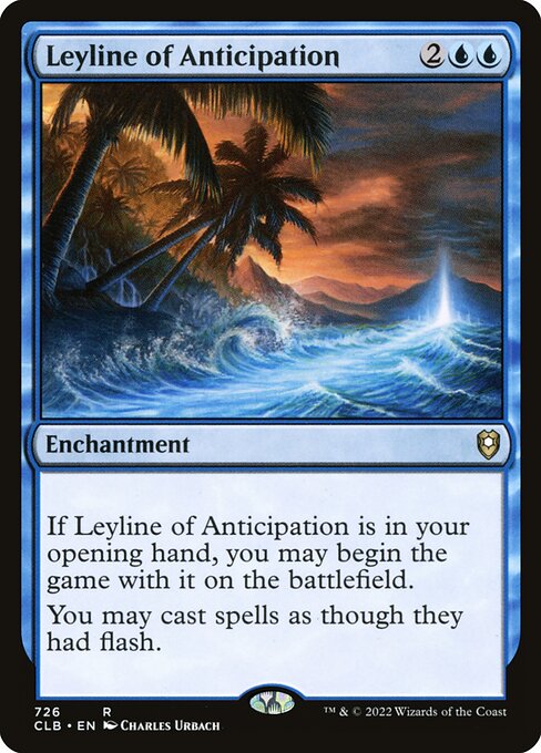 Leyline of Anticipation (726) - Commander Legends: Battle for Baldur's Gate - Game On