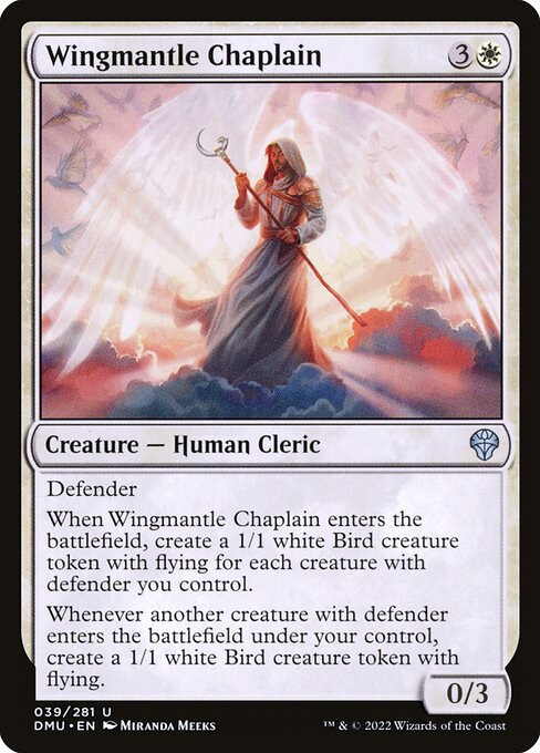 Wingmantle Chaplain (39) (Foil) - Dominaria United - Game On
