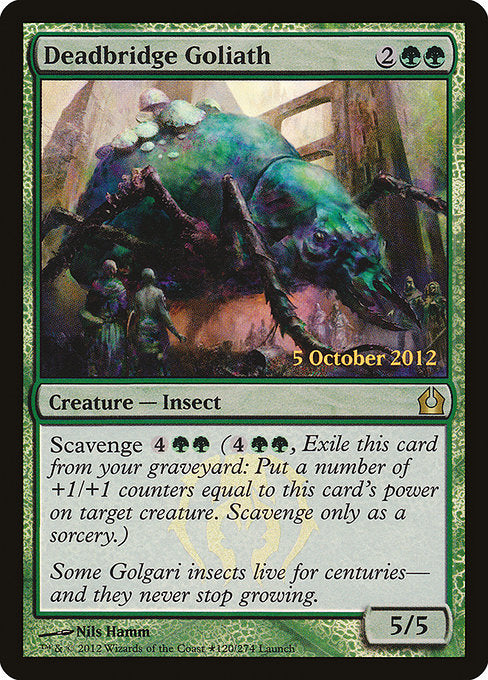 Deadbridge Goliath (120★) (Foil) - Return to Ravnica Promos - Game On
