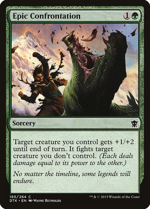 Epic Confrontation (185) (Foil) - Dragons of Tarkir - Game On
