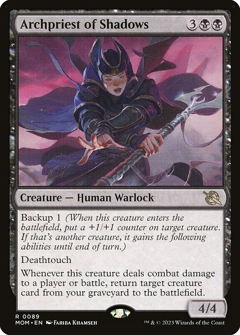 Archpriest of Shadows (89) (Foil) - March of the Machine - Game On
