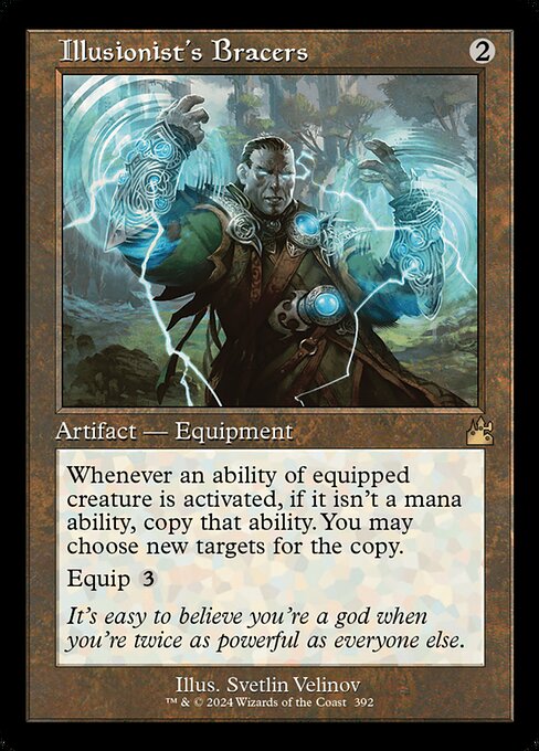Illusionist's Bracers (392) (Foil) - Ravnica Remastered - Game On