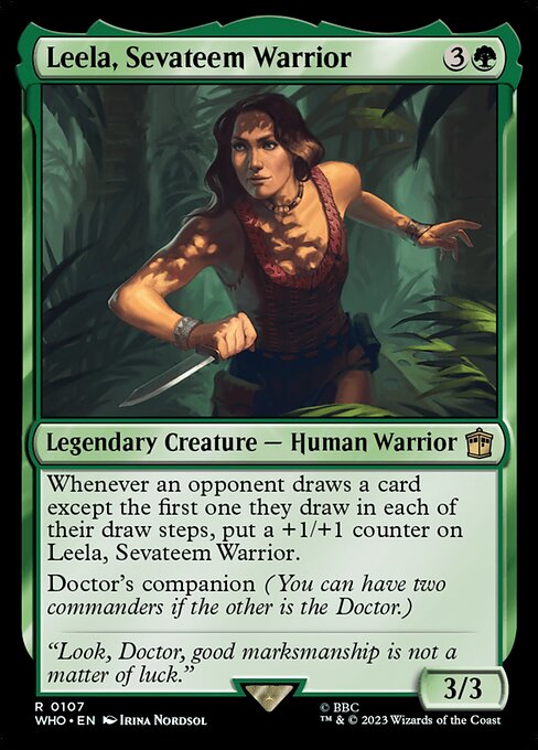 Leela, Sevateem Warrior (107) - Doctor Who - Game On