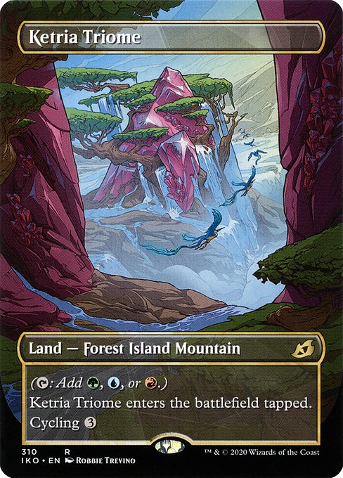Ketria Triome (310) - BORDERLESS - Ikoria: Lair of Behemoths - Game On