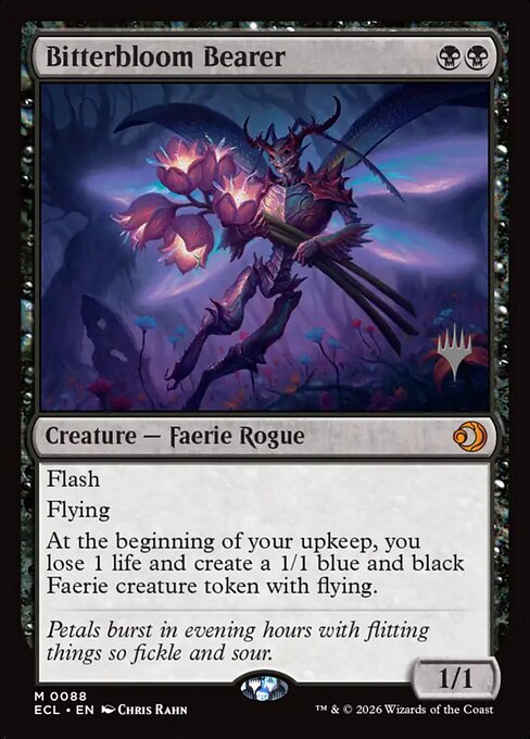 Bitterbloom Bearer (88p) (Foil) - Lorwyn Eclipsed Promos - Game On
