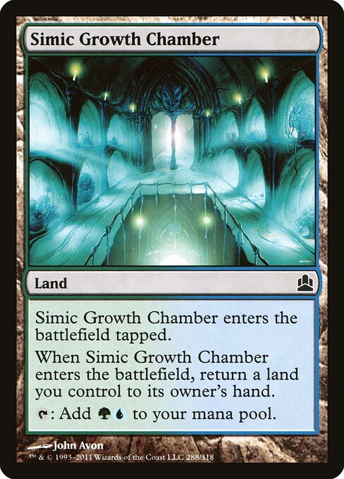 Simic Growth Chamber (288) - Commander 2011 - Game On