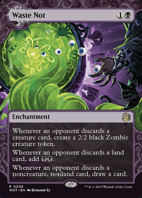 Waste Not (38) - BORDERLESS - Wilds of Eldraine: Enchanting Tales - Game On