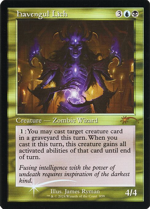 Havengul Lich (859) (Foil) - Secret Lair Drop - Game On