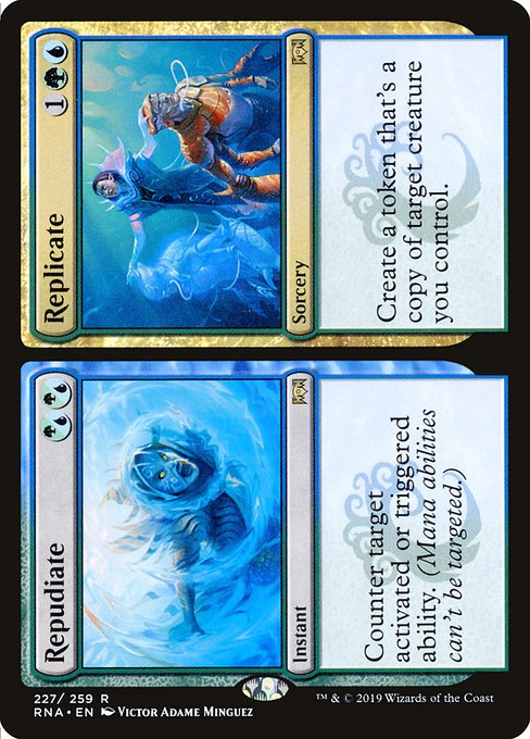 Repudiate // Replicate (227) - Ravnica Allegiance - Game On
