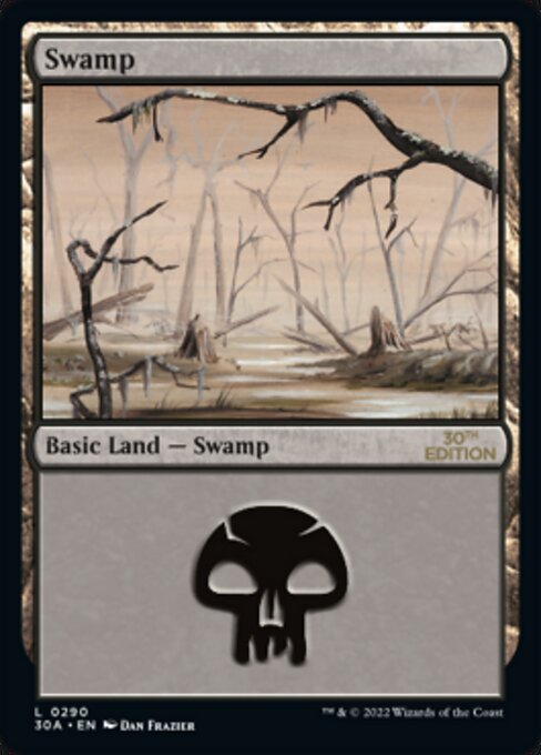 Swamp (290) - 30th Anniversary Edition - Game On