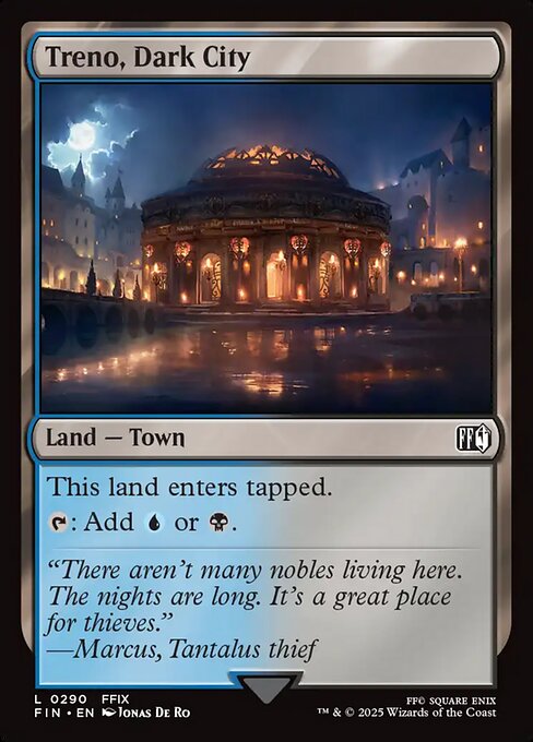 Treno, Dark City (290) (Foil) - Final Fantasy - Game On