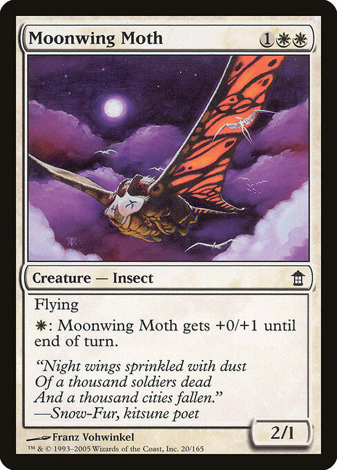 Moonwing Moth (20) - Saviors of Kamigawa - Game On