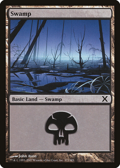Swamp (372) - Tenth Edition - Game On