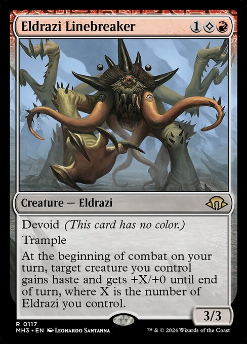 Eldrazi Linebreaker (117) (Foil) - Modern Horizons 3 - Game On
