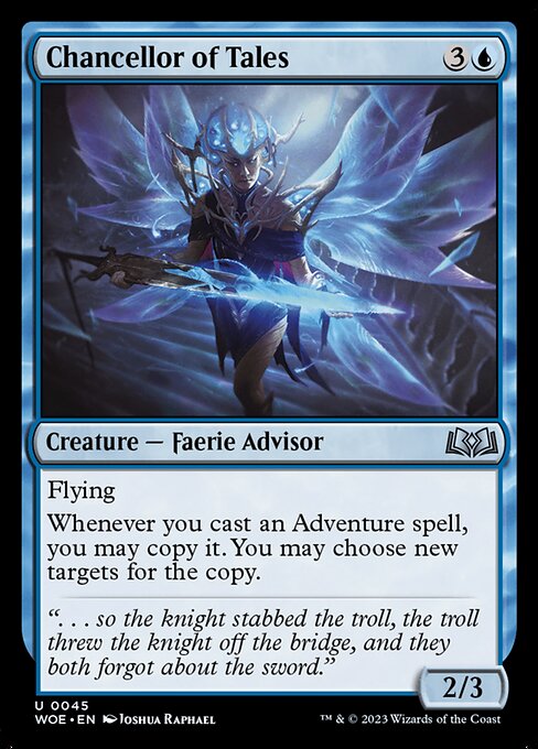 Chancellor of Tales (45) (Foil) - Wilds of Eldraine - Game On