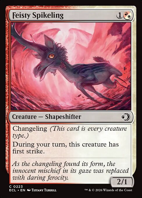 Feisty Spikeling (223) (Foil) - Lorwyn Eclipsed - Game On