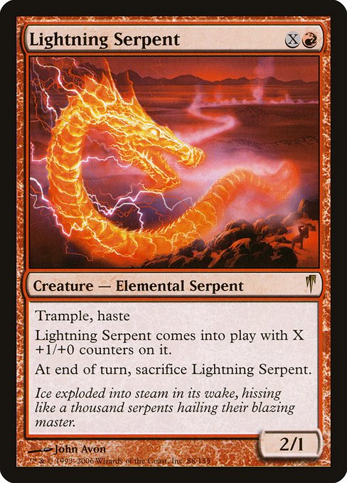 Lightning Serpent (88) - Coldsnap - Game On