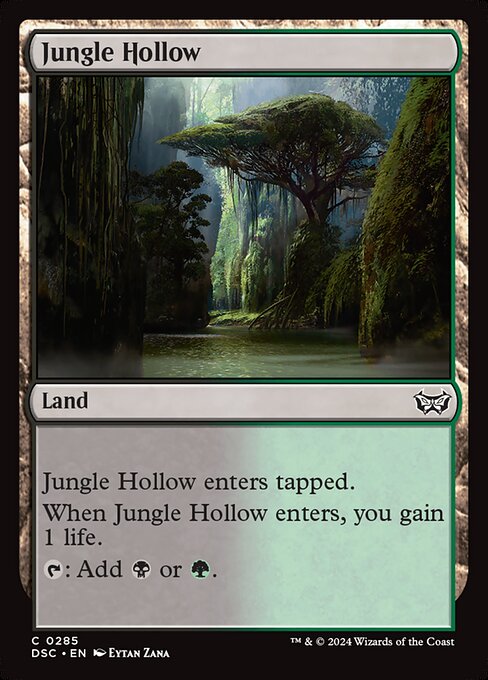 Jungle Hollow (285) - Duskmourn: House of Horror Commander - Game On
