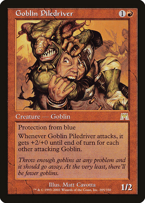 Goblin Piledriver (205) - Onslaught - Game On