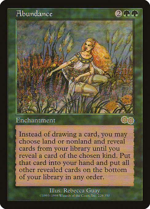 Abundance (229) - Urza's Saga - Game On