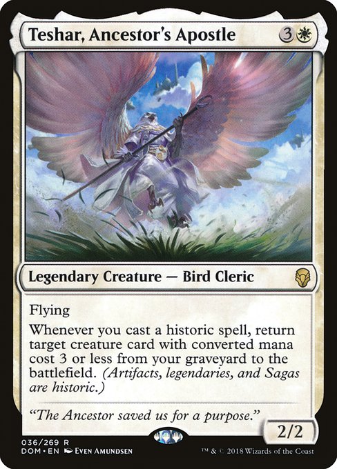 Teshar, Ancestor's Apostle (36) (Foil) - Dominaria - Game On
