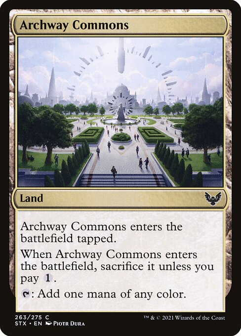 Archway Commons (263) (Foil) - Strixhaven: School of Mages - Game On