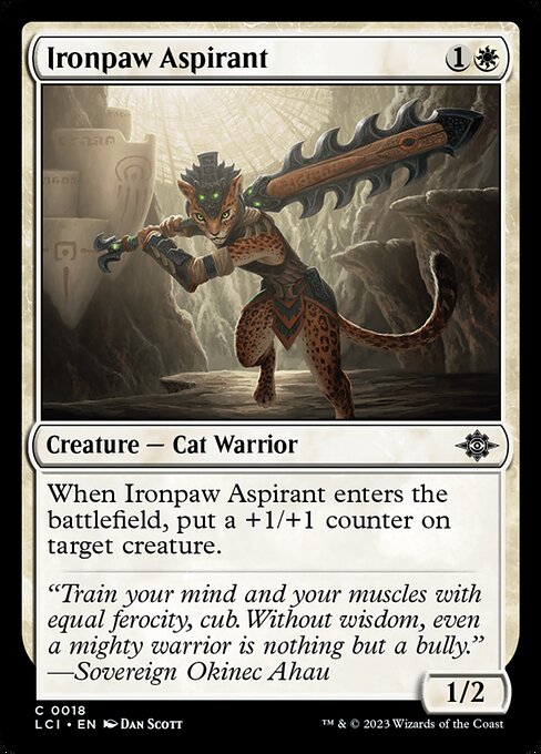 Ironpaw Aspirant (18) (Foil) - The Lost Caverns of Ixalan - Game On