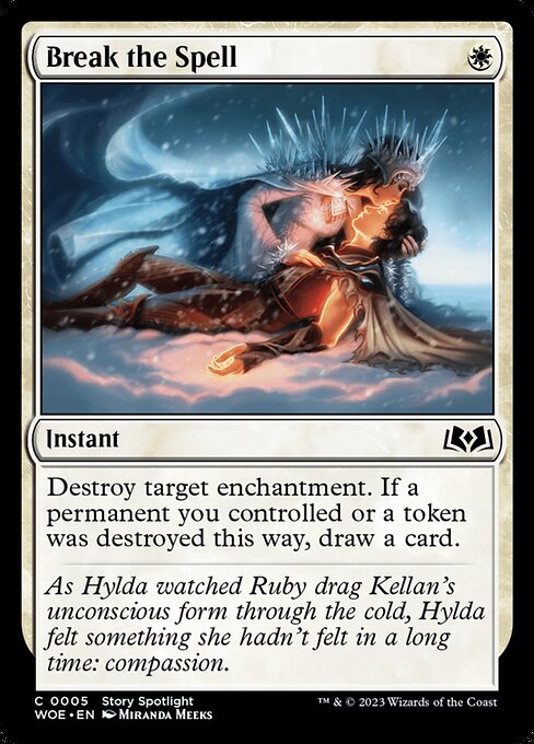 Break the Spell (5) (Foil) - Wilds of Eldraine - Game On