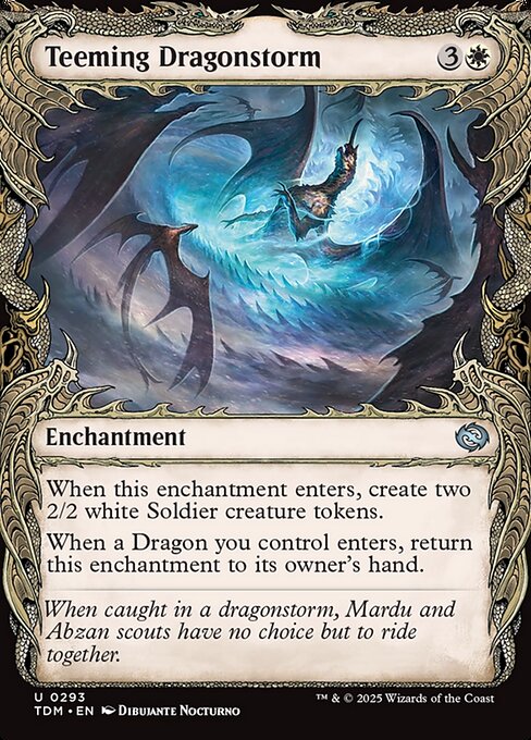 Teeming Dragonstorm (293) - SHOWCASE - Tarkir: Dragonstorm - Game On