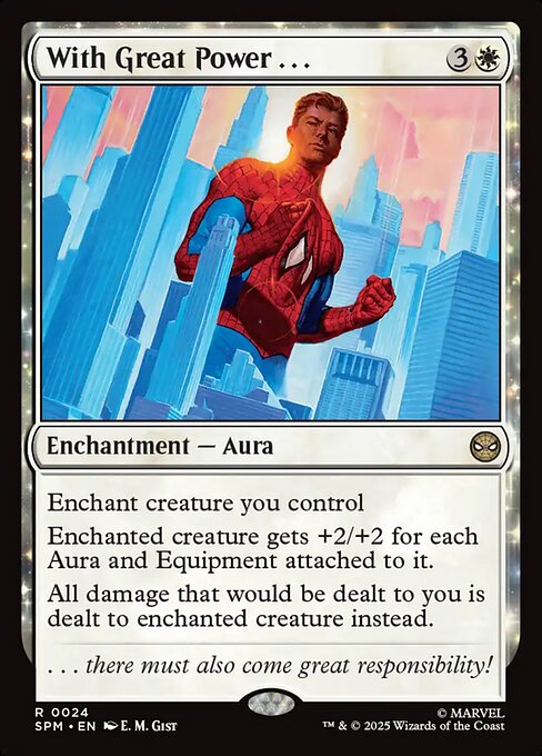 With Great Power... (24) (Foil) - Marvel's Spider-Man - Game On