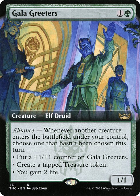 Gala Greeters (431) - EXTENDED ART - Streets of New Capenna - Game On