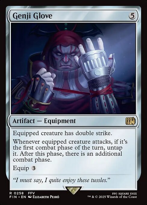 Genji Glove (258) (Foil) - Final Fantasy - Game On