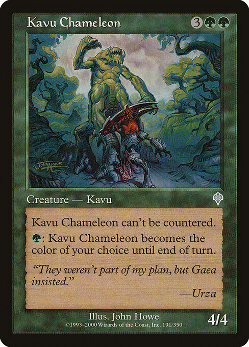 Kavu Chameleon (191) - Invasion - Game On