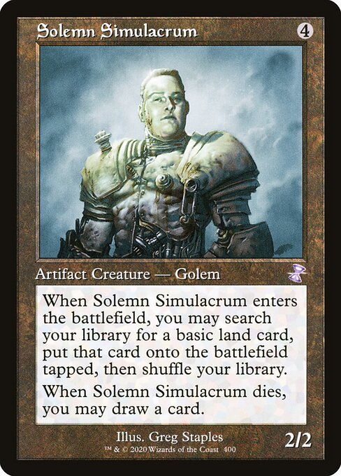 Solemn Simulacrum (400) - Time Spiral Remastered - Game On