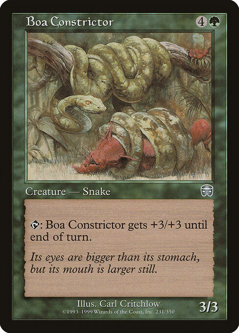 Boa Constrictor (231) - Mercadian Masques - Game On