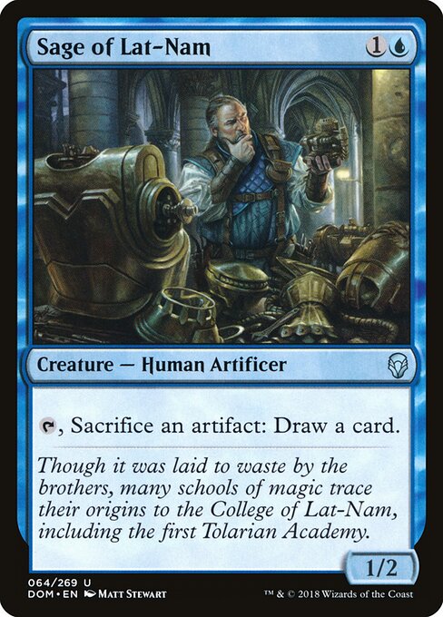 Sage of Lat-Nam (64) - Dominaria - Game On