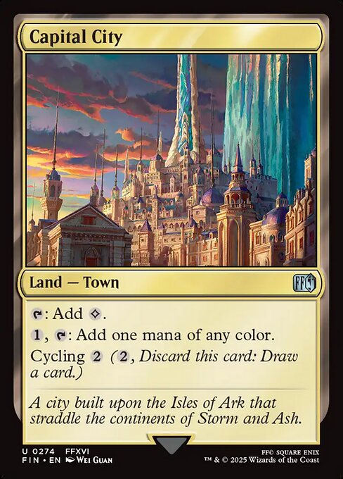 Capital City (274) (Foil) - Final Fantasy - Game On
