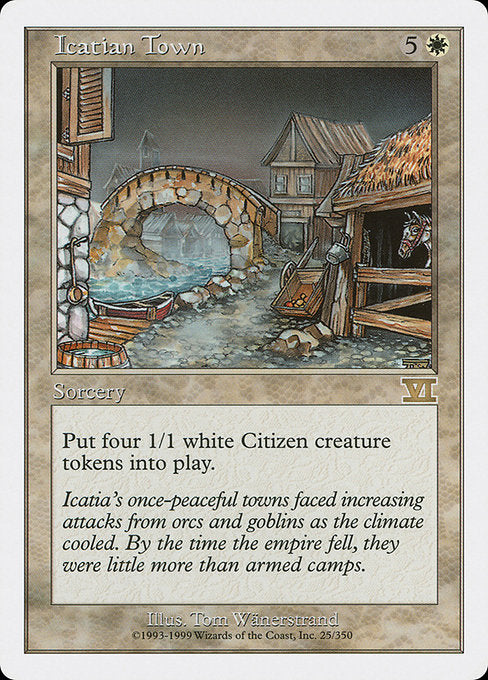 Icatian Town (25) - Classic Sixth Edition - Game On