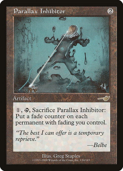 Parallax Inhibitor (134) - Nemesis - Game On