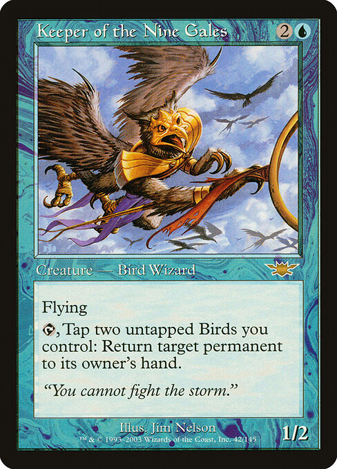 Keeper of the Nine Gales (42) (Foil) - Legions - Game On