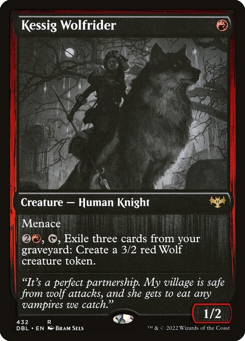 Kessig Wolfrider (432) - Innistrad: Double Feature - Game On