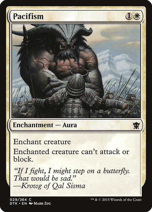 Pacifism (29) (Foil) - Dragons of Tarkir - Game On