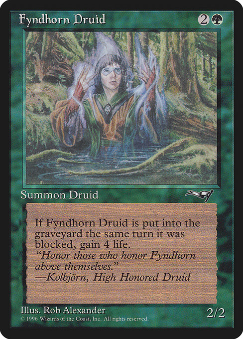 Fyndhorn Druid (90b) - Alliances - Game On